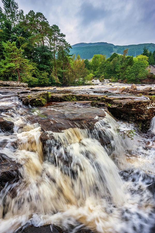 Falls of Dochart, Killin, Scotland #1 Photograph by Mark Llewellyn