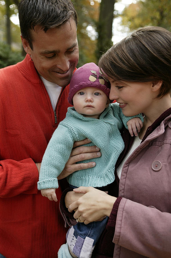 Family outdoor #1 Photograph by Comstock Images