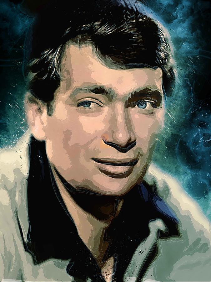 Famous Celebrity Buddy Ebsen creative artwork Digital Art by Jessica ...