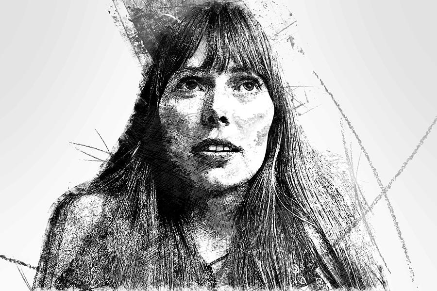 Famous Celebrity Joni Mitchell Canadian Singer Songwriter creative