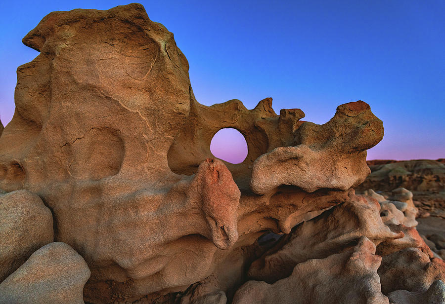 Fantasy Canyon Sunset Eye, Utah #1 Photograph by Abbie Matthews