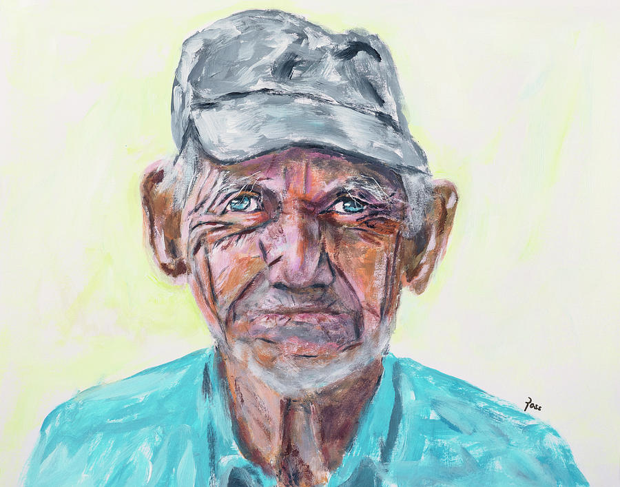 Farmer #1 Painting by Mark Ross