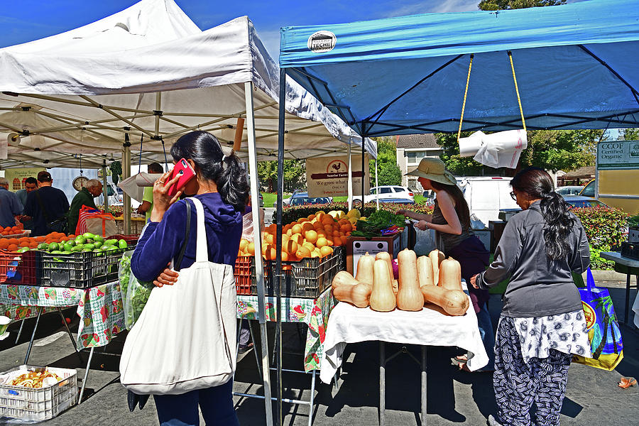 Farmers Market - Cupertino, CA #1 Photograph by Amazing Action Photo Video