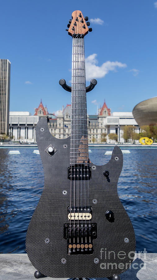 Fatfinger Carbon Fiber Guitar #3 Photograph by Jason Wicks