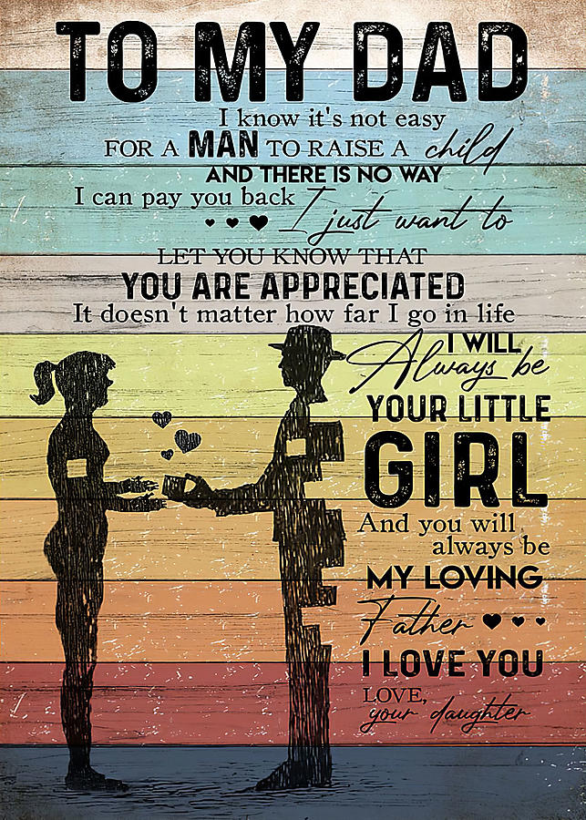 Father TO MY DAD VINTAGE YOU ARE APPRECIATED Digital Art by Gambrel ...