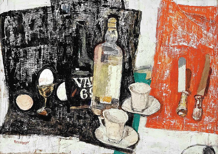 Fausto Pirandello, Still Life Painting by Dan Hill Galleries - Pixels