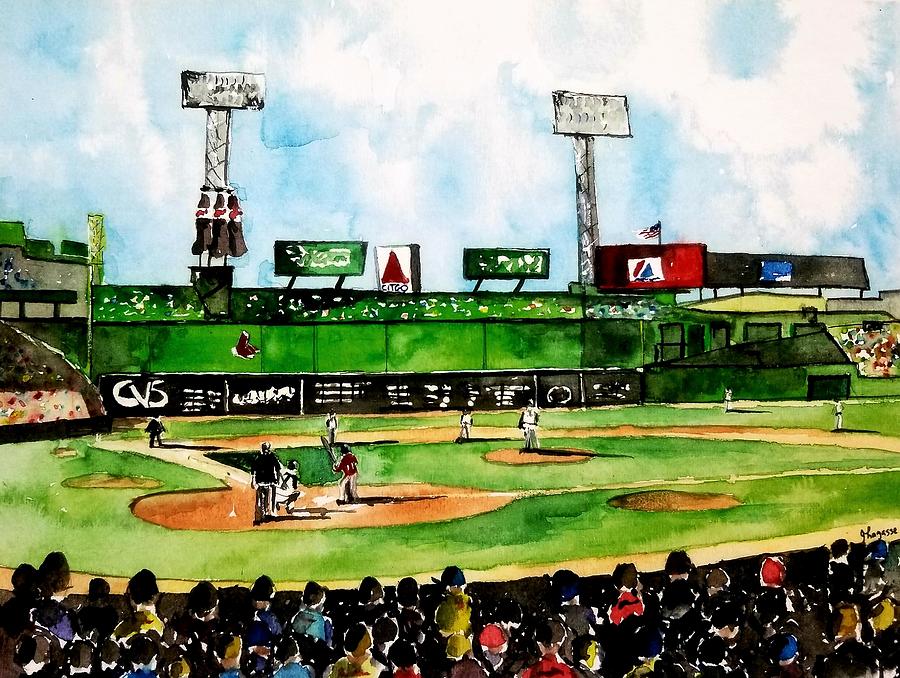 Boston Red Sox/Fenway Park Wall Mural, Sky Box Sports Scenes