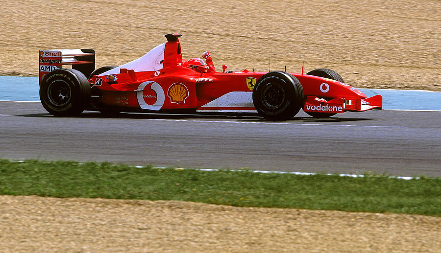 Ferrari driver Michael Schumacher #1 Photograph by Mark Thompson
