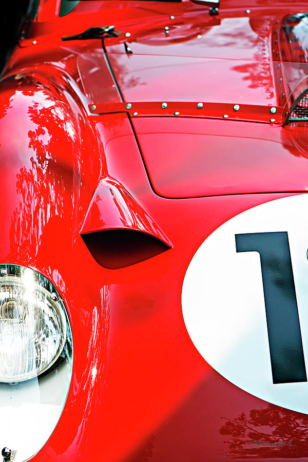 Ferrari Fever - 2 #2 Photograph by Alan Hausenflock