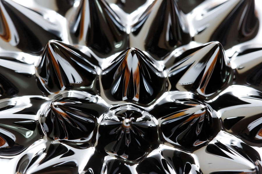 Ferrofluid Close-up #1 Photograph by Virtualphoto