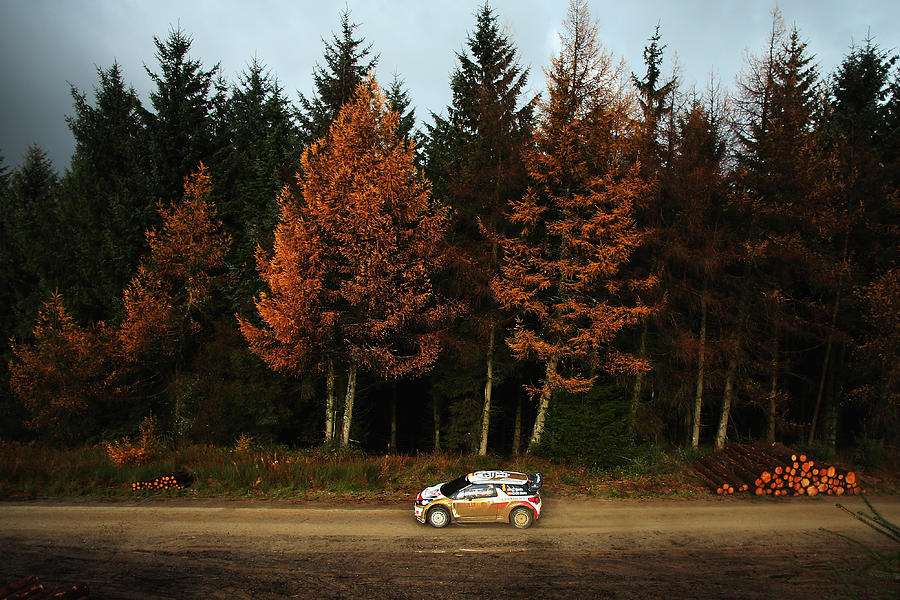 FIA World Rally Championship Great Britain - Day One #1 Photograph by Bryn Lennon