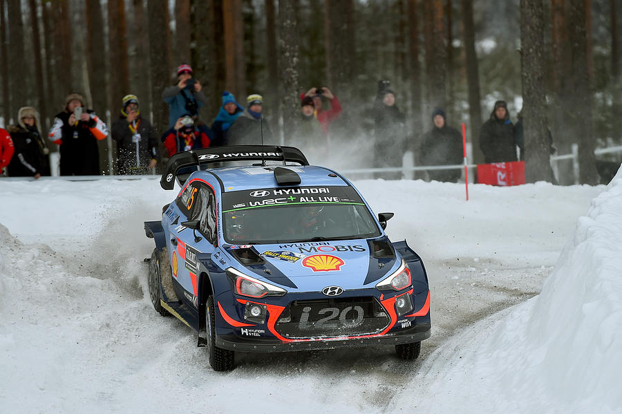 FIA World Rally Championship Sweden - Day One #1 Photograph by Massimo Bettiol