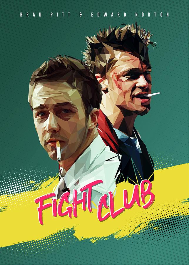 Fight Club Digital Art by Art Nesia - Fine Art America