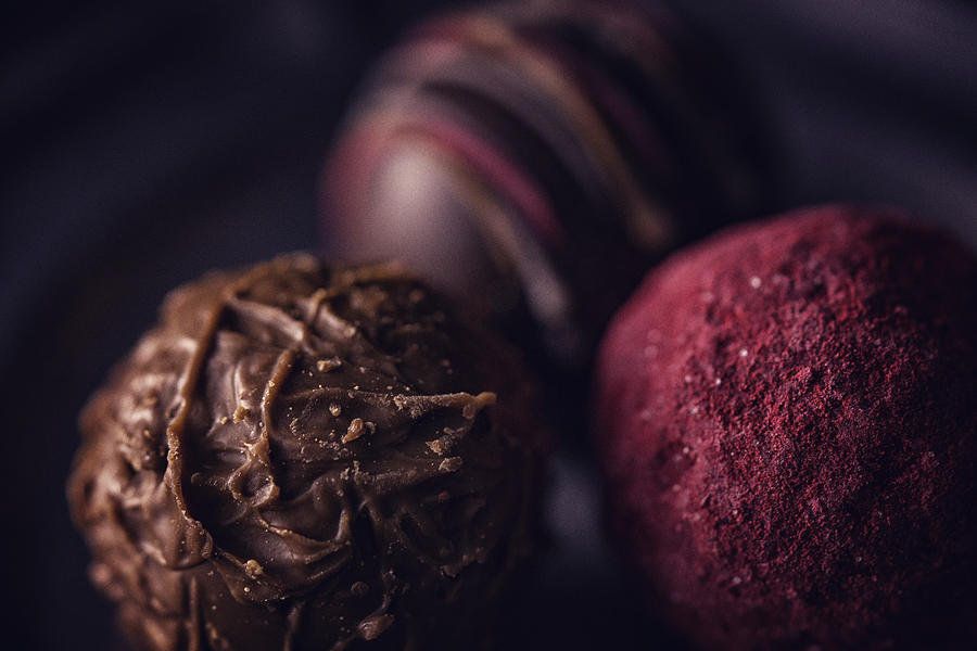 Finest Chocolate Pralines #1 Photograph by GMVozd