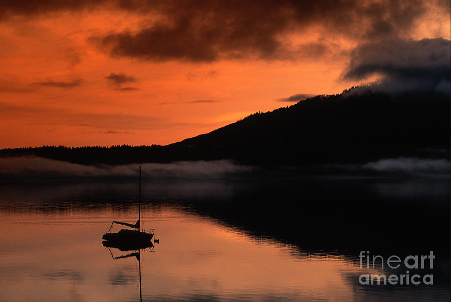 Fire In The Sky #1 Photograph by Sandra Bronstein