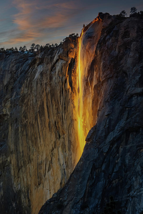 Firefalls #1 Photograph by Jerry Fornarotto