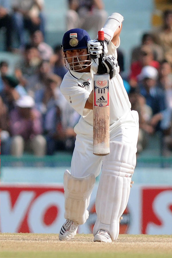 First Test - Day Five:  India v Australia #1 Photograph by Pal Pillai