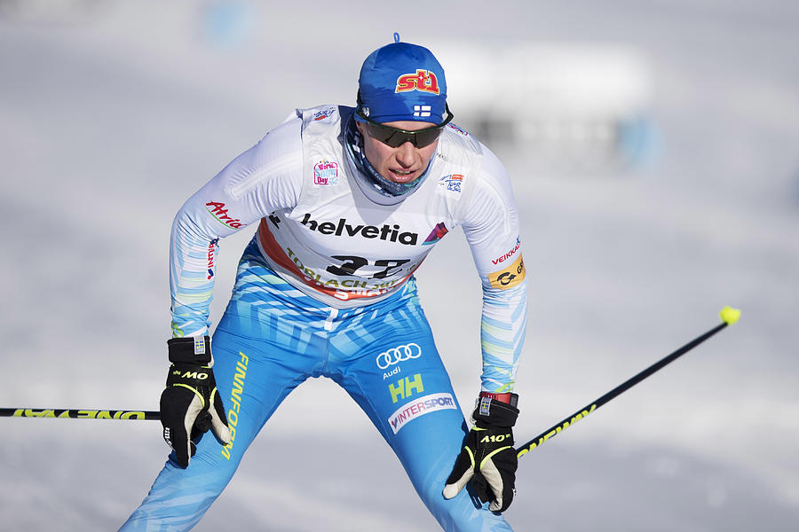 FIS Tour De Ski Toblach - Mens 10k F Race #1 Photograph by Nils Petter Nilsson