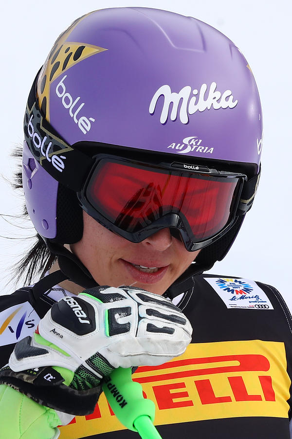 FIS World Ski Championships - Womens Super G #1 Photograph by Alexander Hassenstein