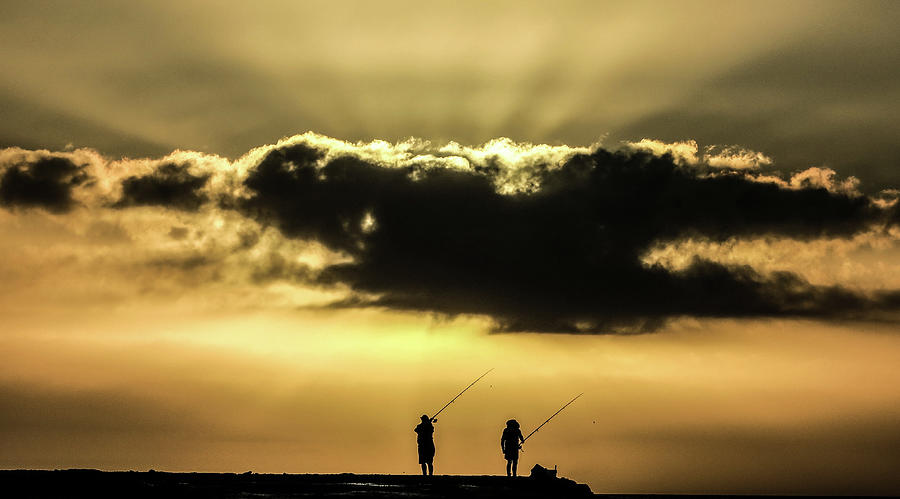 Fishing in heaven #2 by Leigh Henningham
