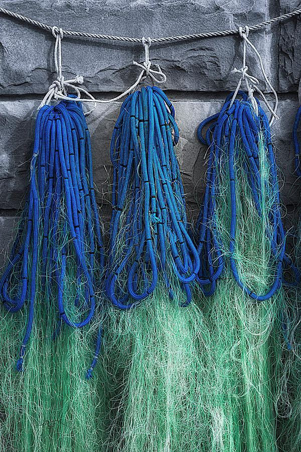 Fishing Nets #1 Photograph by Wolfgang Stocker