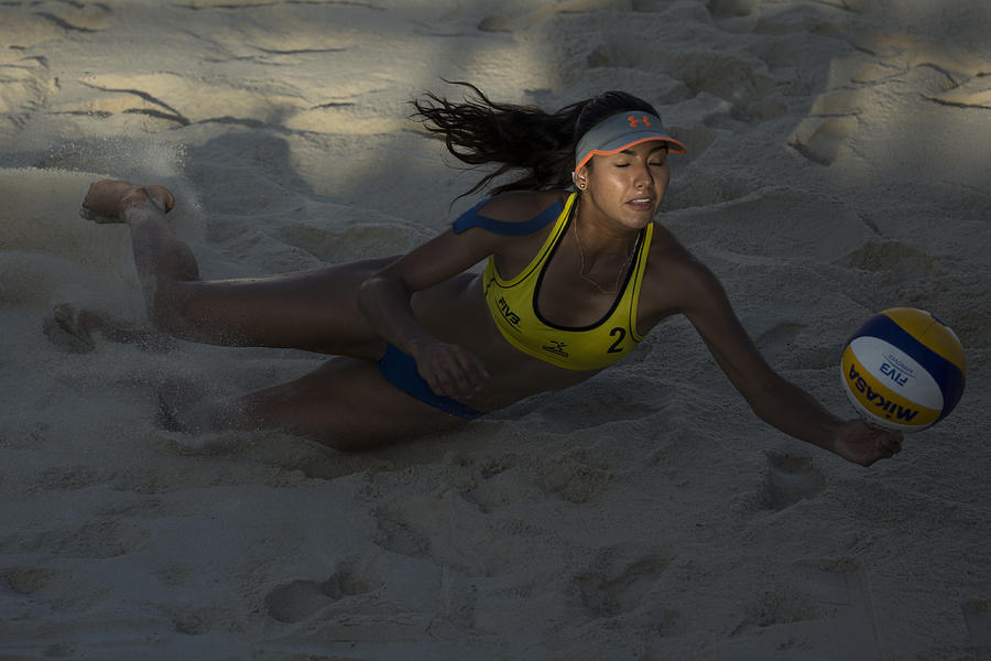 FIVB Puerto Vallarta Open - Day 2 #1 Photograph by Miguel Tovar