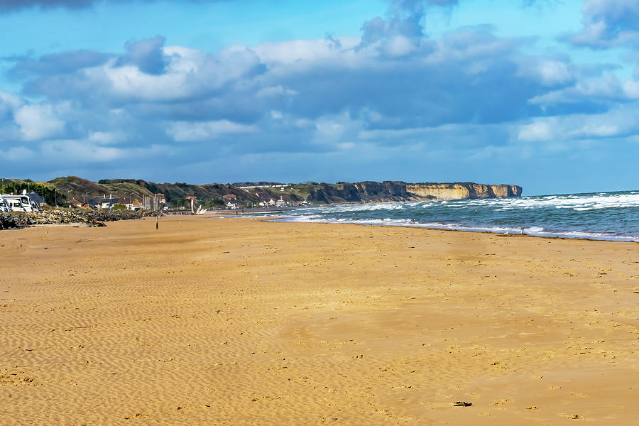 Five Mile Omaha D-day Landing Beach Normandy France Photograph by ...