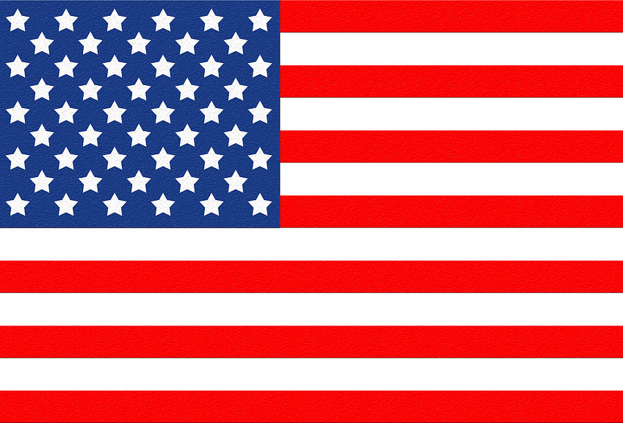 Flag america USA , State of america #1 Photograph by Vieriu Adrian