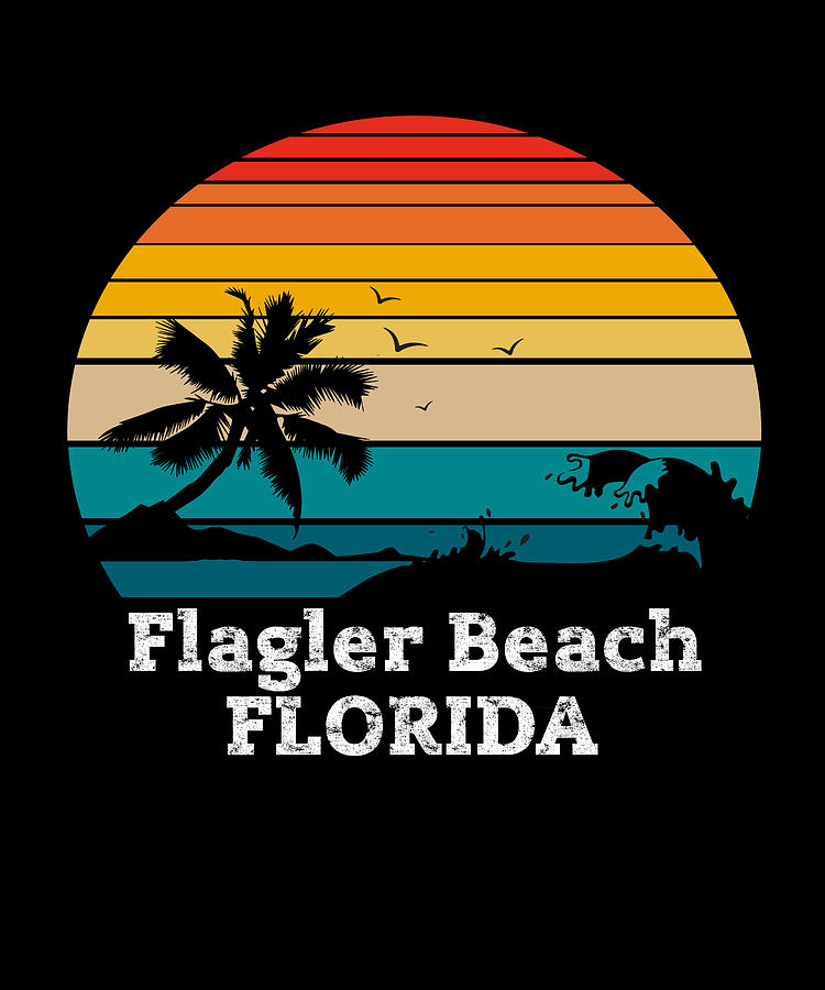 Flagler Beach Drawing - Flagler Beach FLORIDA #1 by Bruno