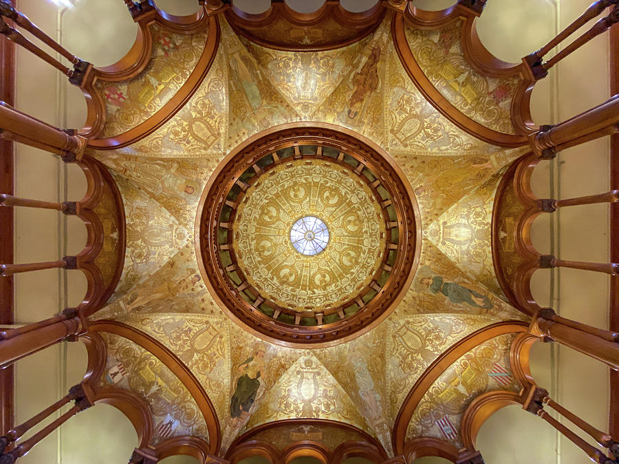 Flagler College Rotunda, St. Augustine, Florida #1 Photograph by Dawna Moore Photography