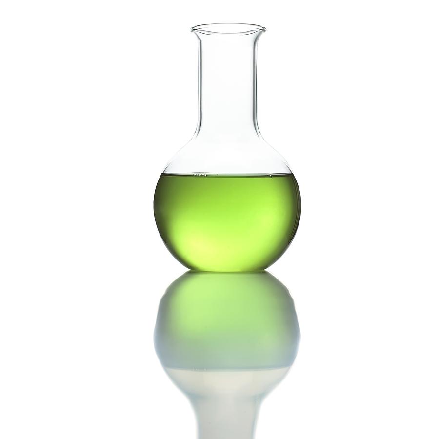 Flat bottom flask #1 Photograph by Science Photo Library Flat bottom flask #1 Photograph by Science Photo Library