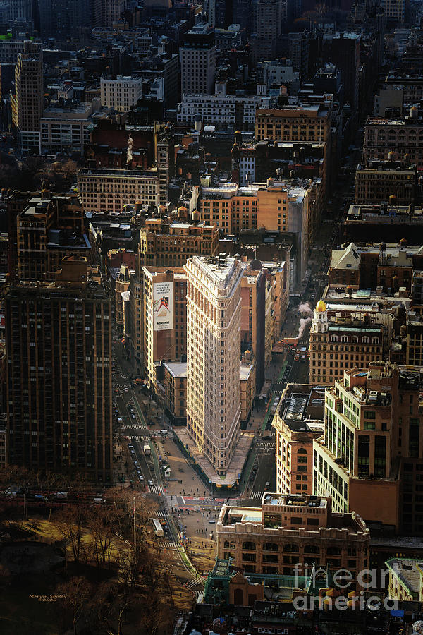 Flatiron Building #1 Photograph by Marvin Spates