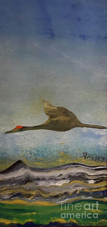 Flight #1 Painting by Shelley Myers