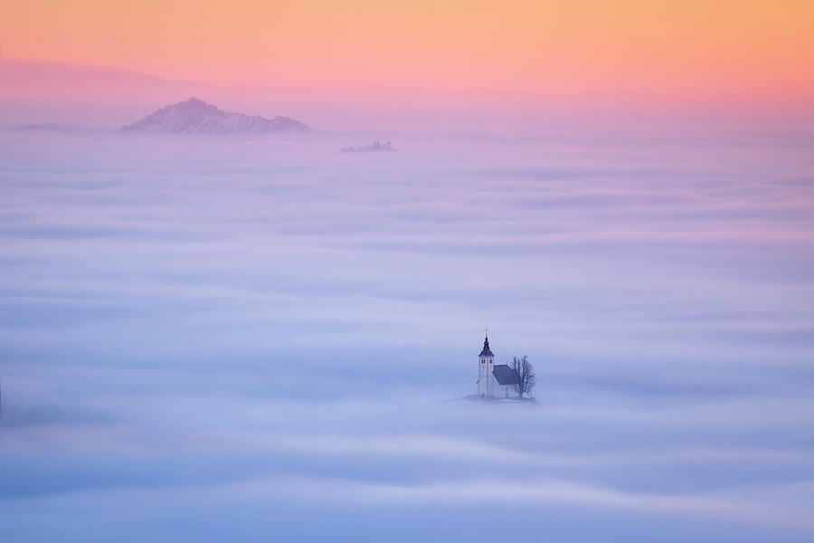 Floating church #2 Photograph by Piotr Skrzypiec
