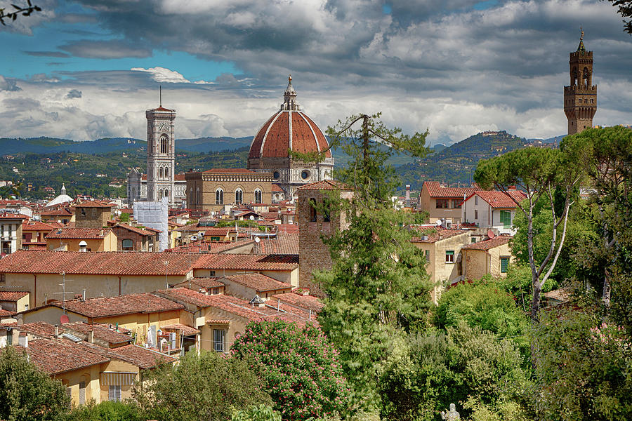 Florence Skyline Italy #1 Photograph by John Gilham