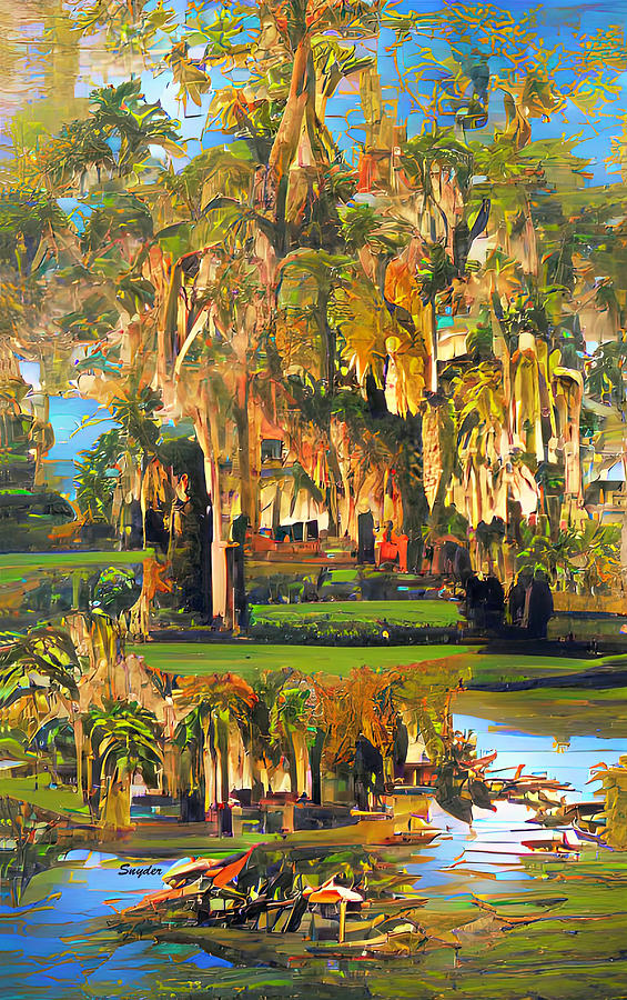 Florida for the Winter AI #1 Digital Art by Barbara Snyder