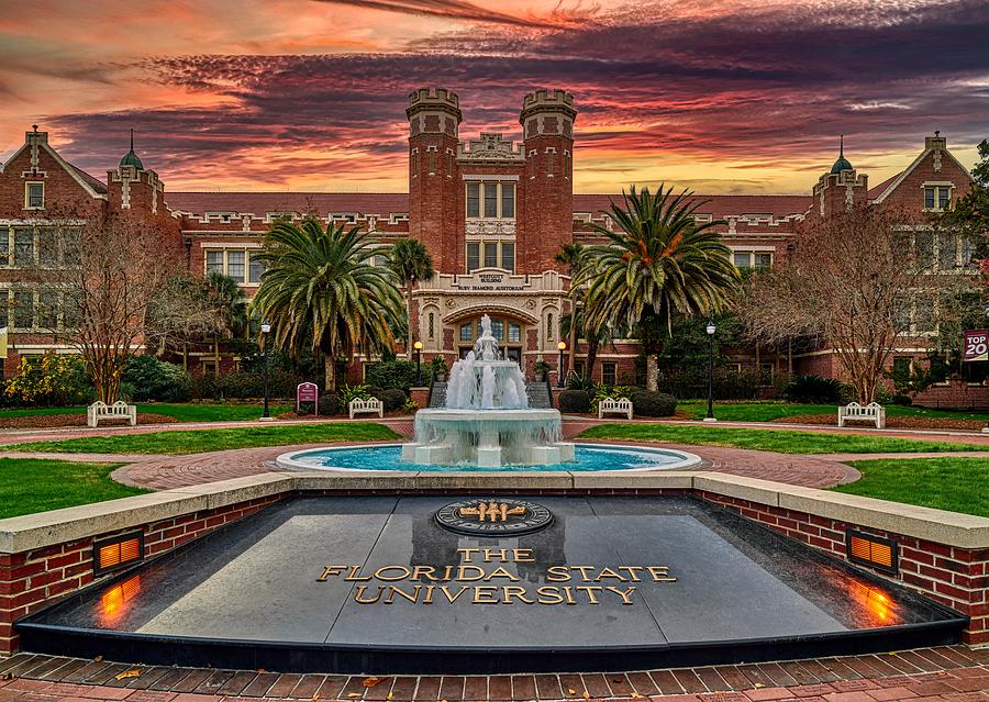 Florida State University Campus Photograph by Mountain Dreams - Fine