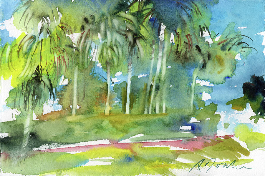 Florida Trip No.13 #1 Painting by Sumiyo Toribe