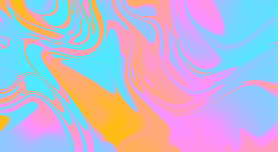 Fluid color shapes. Abstract pastel colored background #1 Photograph by Oxygen
