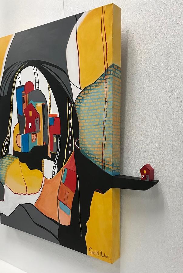 Follow Your Nose Mixed Media by Judith Visker Follow Your Nose Mixed Media by Judith Visker