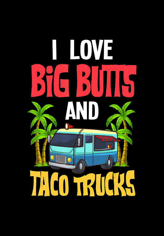 Food Truck Gift Taco Truck Mexican Food T-shirt Drawing
