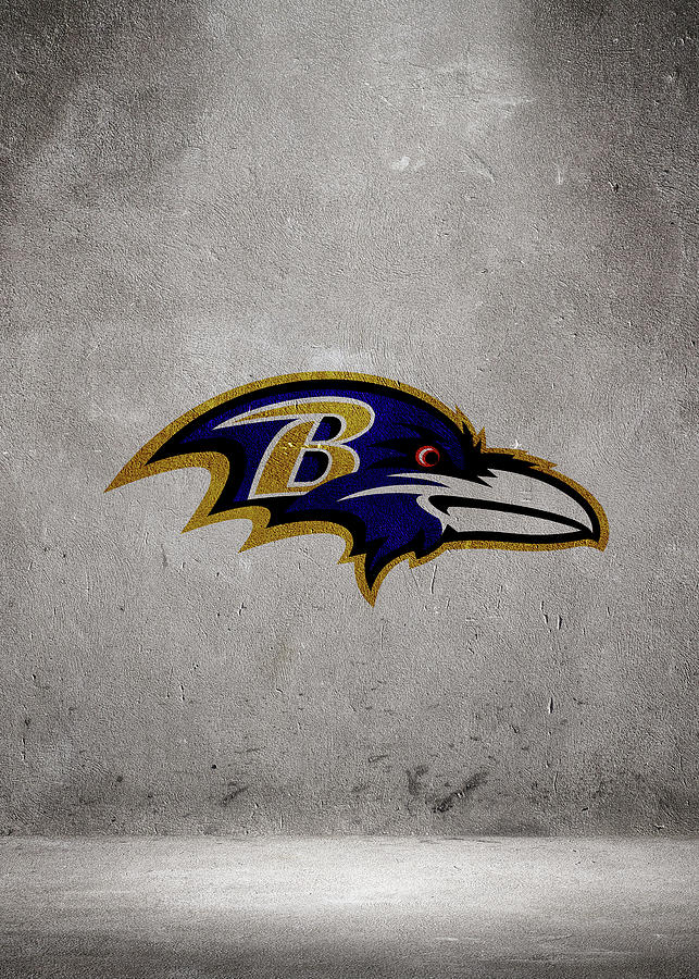 Football Baltimore Ravens Fanart Drawing by Leith Huber - Fine Art America