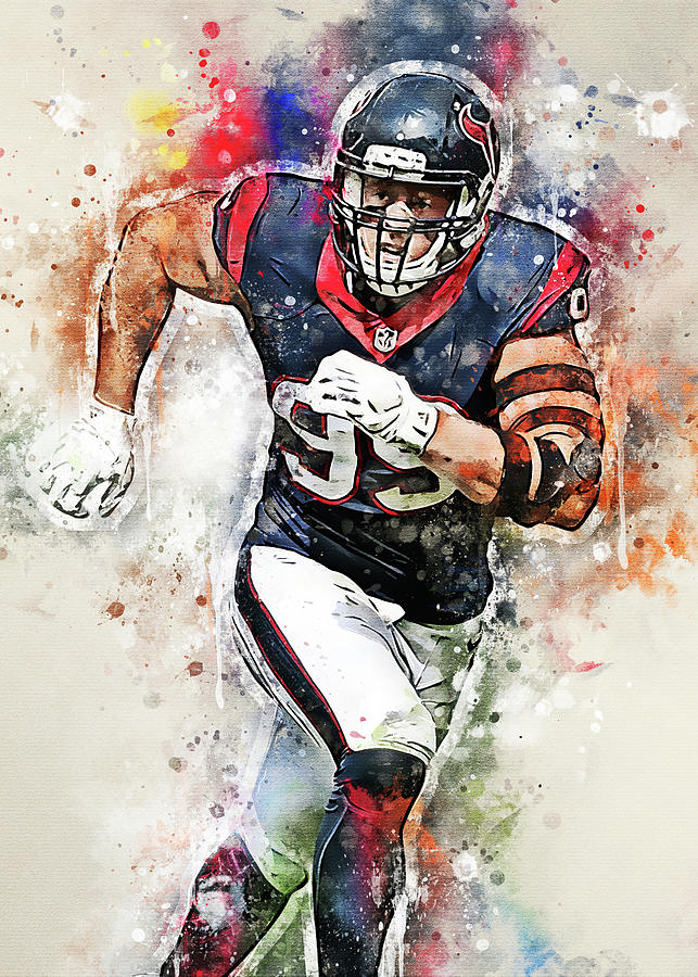 NFL Houston Texans - J.J. Watt Poster 