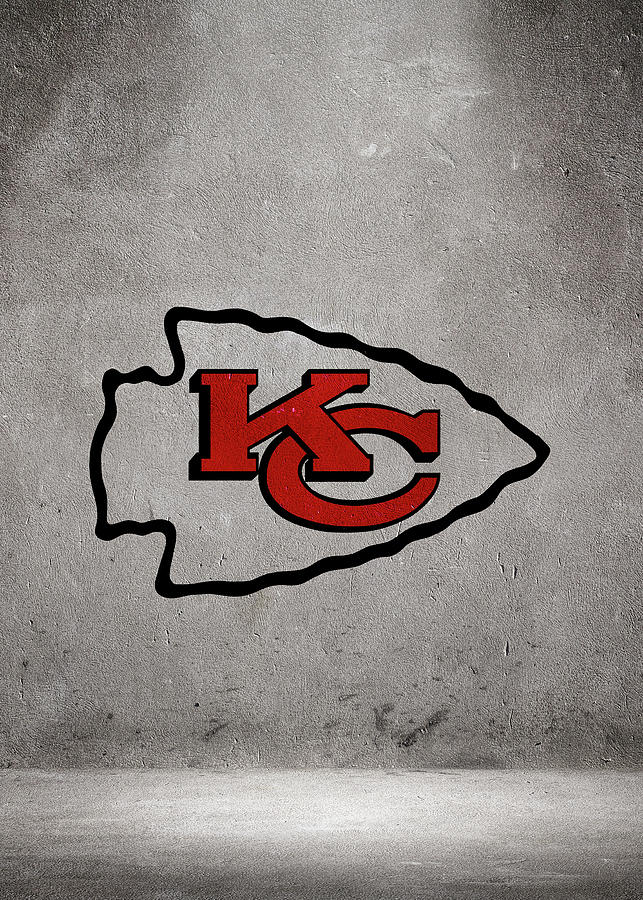 Football Kansas City Chiefs Fanart Drawing by Leith Huber - Fine Art ...