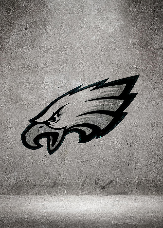 Philadelphia Eagles Lighting Drawing by Leith Huber - Pixels