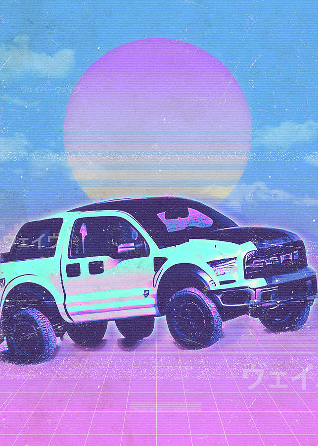 Ford Shelby Raptor Ford Ford Mustang Truck Digital Art by Edgar Dorice ...