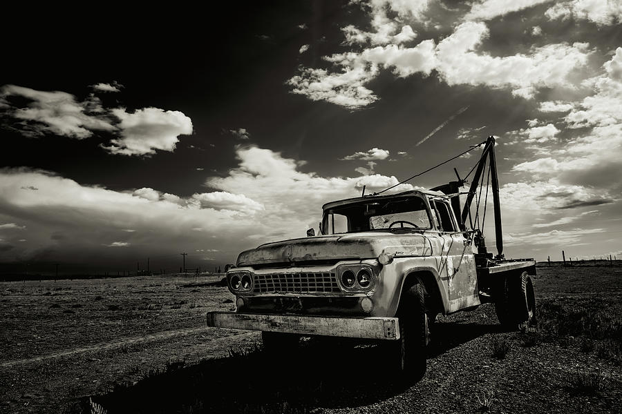 Ford Tough Monochrome Photograph by Joseph Hawk