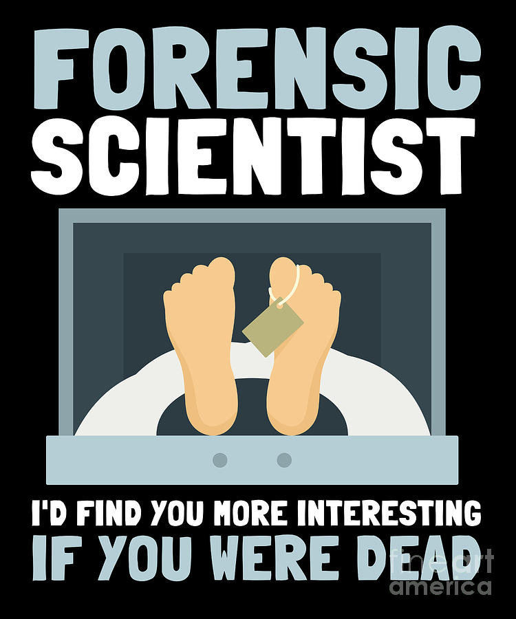 Forensic Scientist Coroner And Evidence Investigator Digital Art By ...