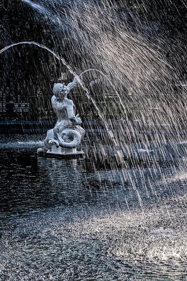Forsyth Fountain III #1 Photograph by Tom Singleton