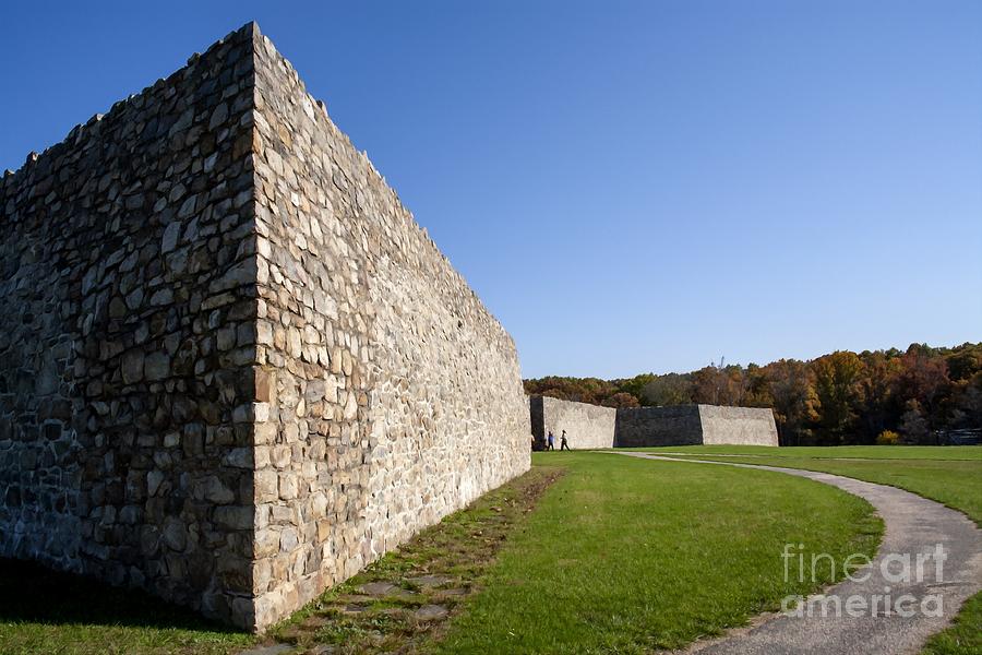 Fort Frederick from the French and Indian War in Maryland USA #1 Photograph by William Kuta